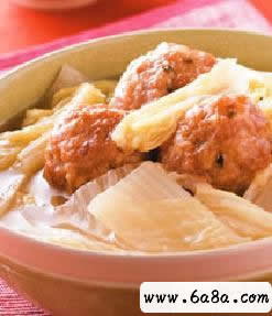 白菜獅子頭的做法 白菜獅子頭的做法