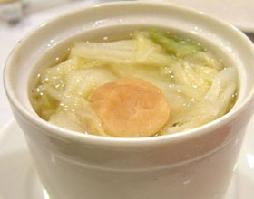 干貝白菜湯的做法 干貝白菜湯的做法