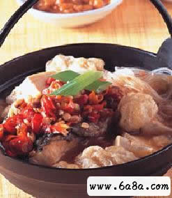 剁辣椒魚鍋的做法 剁辣椒魚鍋的做法