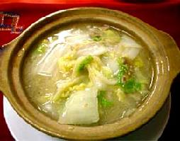 白菜煲牛肺的做法 白菜煲牛肺的做法