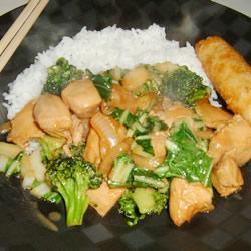 雞肉西蘭花蓋澆飯的做法 雞肉西蘭花蓋澆飯的做法