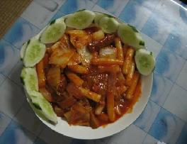 韓式辣年糕的做法 韓式辣年糕的做法