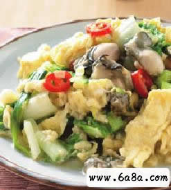 香蔥炒牡蠣肉的做法 香蔥炒牡蠣肉的做法