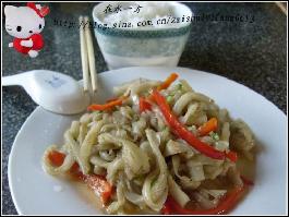 茄子絲絲的做法 茄子絲絲的做法