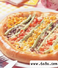蕃茄蔬菜披薩的做法 蕃茄蔬菜披薩的做法