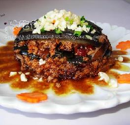 醬香茄子扣的做法 醬香茄子扣的做法