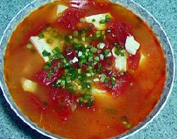 番茄豆腐雞蛋湯的做法 番茄豆腐雞蛋湯的做法