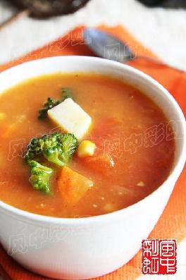 番茄蔬菜湯的做法 番茄蔬菜湯的做法