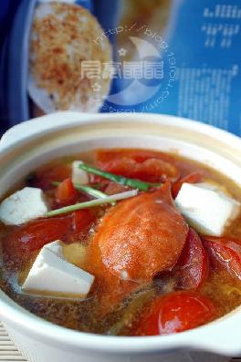 梭子蟹番茄豆腐煲的做法 梭子蟹番茄豆腐煲的做法