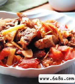 酸辣蕃茄排骨湯的做法 酸辣蕃茄排骨湯的做法