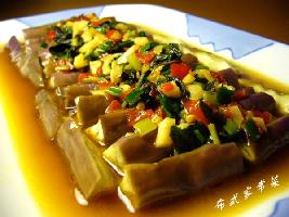 紫蘇淋茄子的做法 紫蘇淋茄子的做法