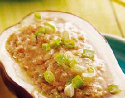 雞茸釀茄子的做法 雞茸釀茄子的做法