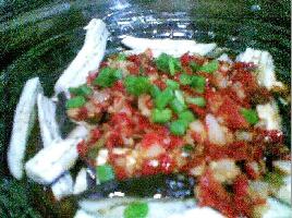 剁椒蒸茄條的做法 剁椒蒸茄條的做法