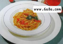 意大利面條配番茄汁的做法 意大利面條配番茄汁的做法