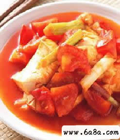 蕃茄燒豆腐的做法 蕃茄燒豆腐的做法