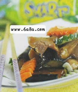 白蘑特色茄脯的做法 白蘑特色茄脯的做法