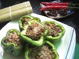 青椒釀肉的做法 青椒釀肉的做法