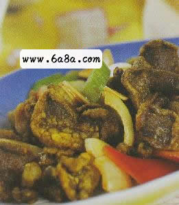 椒香紅牛肝的做法 椒香紅牛肝的做法