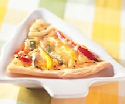 芝麻脆皮彩椒披薩的做法 芝麻脆皮彩椒披薩的做法