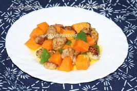 木瓜翠椒炒鵝肝的做法 木瓜翠椒炒鵝肝的做法