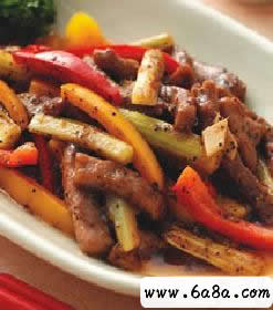 沙茶黑椒牛柳的做法 沙茶黑椒牛柳的做法