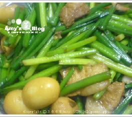 韭菜花炒肉蛋的做法 韭菜花炒肉蛋的做法