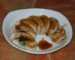 蠔油松花雞肉卷的做法 蠔油松花雞肉卷的做法