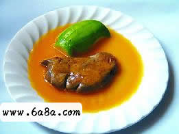 陳年花雕蒸法國(guó)鵝肝的做法 陳年花雕蒸法國(guó)鵝肝的做法