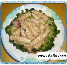 西蘭花鮮魷魚的做法 西蘭花鮮魷魚的做法