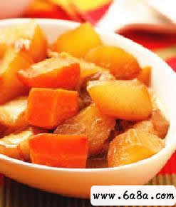 五花肉鹵紅白蘿卜的做法 五花肉鹵紅白蘿卜的做法