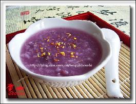 桂花紫薯粥的做法 桂花紫薯粥的做法