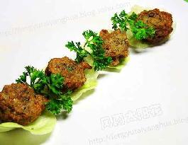 豆渣素丸子的做法 豆渣素丸子的做法