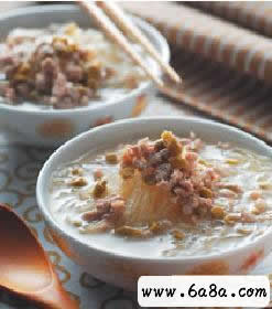 酸豆角肉末煨面的做法 酸豆角肉末煨面的做法