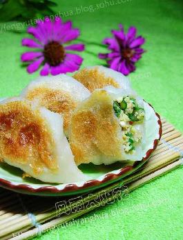 雞蛋豆角鍋貼的做法 雞蛋豆角鍋貼的做法