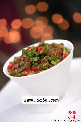 肉末酸豇豆的做法 肉末酸豇豆的做法
