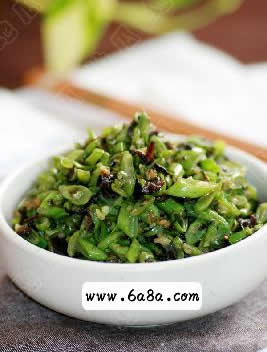 橄欖菜炒豆角的做法 橄欖菜炒豆角的做法