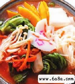 韓式蔬菜豆腐鍋的做法 韓式蔬菜豆腐鍋的做法