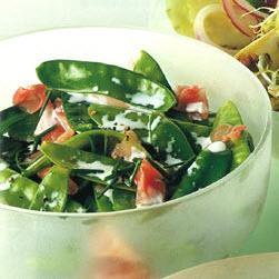 糖莢豌豆腌生姜沙拉的做法 糖莢豌豆腌生姜沙拉的做法