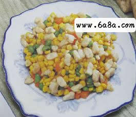 豌豆?fàn)Z玉米的做法 豌豆?fàn)Z玉米的做法