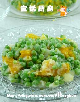 蒸米粉豌豆的做法 蒸米粉豌豆的做法
