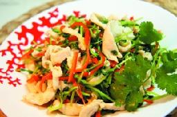 豆苗炒雞絲的做法 豆苗炒雞絲的做法