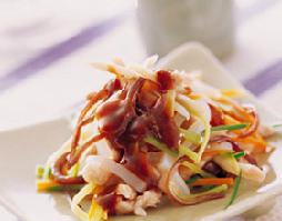 雞絲蘑芋豆腐的做法 雞絲蘑芋豆腐的做法