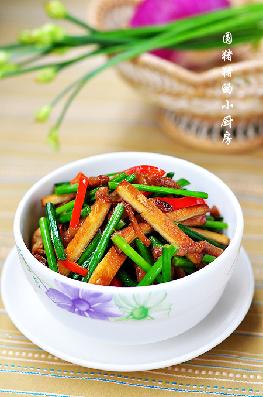 韭香豆干的做法 韭香豆干的做法