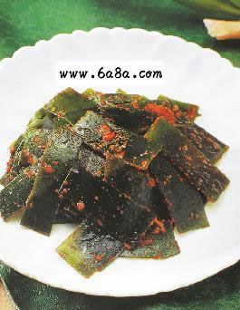 鮮辣海帶片的做法 鮮辣海帶片的做法