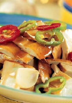 椒爆香干的做法 椒爆香干的做法