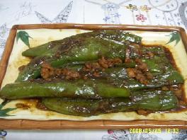 肉末尖椒的做法 肉末尖椒的做法