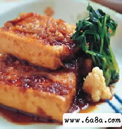 鐵板姜汁豆腐燒的做法 鐵板姜汁豆腐燒的做法