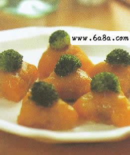 蘭花奶黃角的做法 蘭花奶黃角的做法