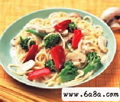蔬菜奶油義大利面的做法 蔬菜奶油義大利面的做法