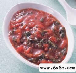 蕃茄羅勒醬的做法 蕃茄羅勒醬的做法